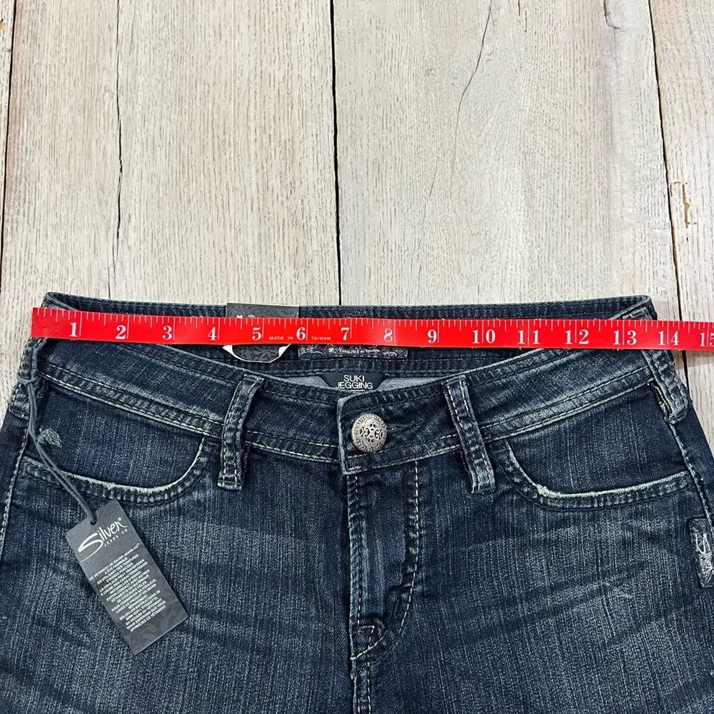 Silver Jeans Suki Jegging Mid Rise Size 28x31 NWT - Picture 11 of 16